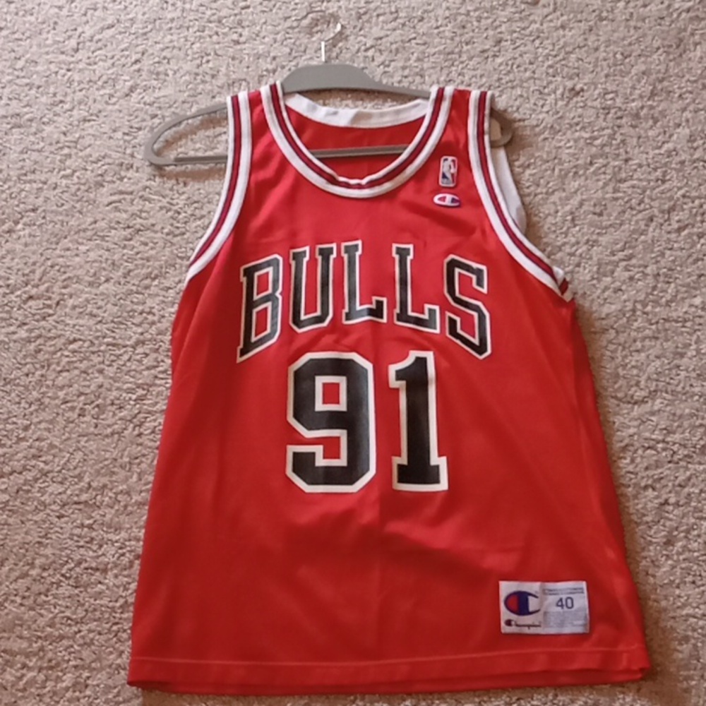 Dennis Rodman Champion Jersey Size 40